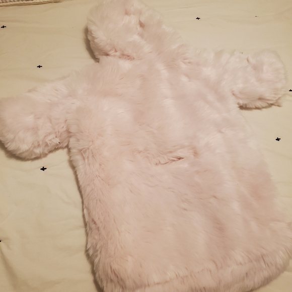 London & Cole Pom-pom Bunting Suit; size 0-6 months; pink - Picture 4 of 5